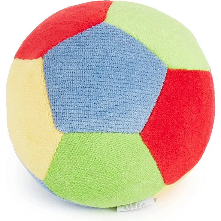 Bieco - Veloursball mit Rassel - Durchmesser ca. 11 cm (11001414) – Bild 3