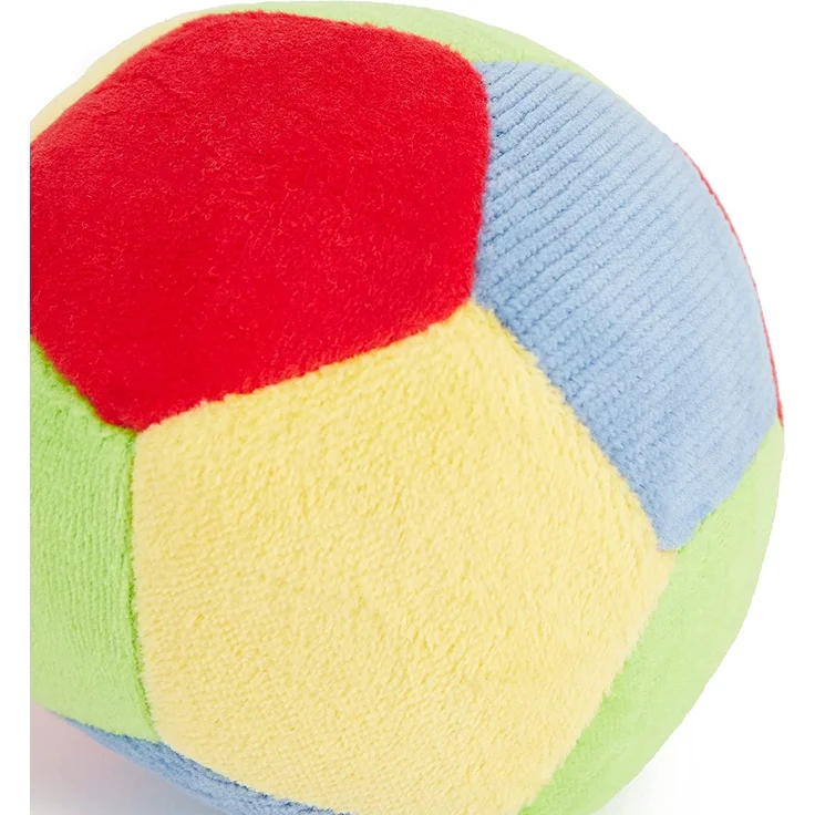 Bieco - Veloursball mit Rassel - Durchmesser ca. 11 cm (11001414) – Bild 4