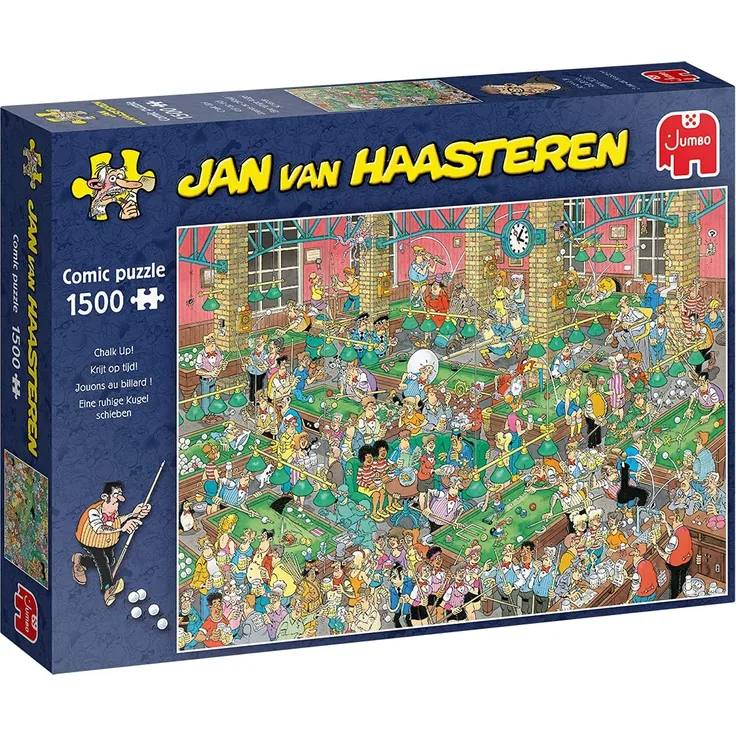 puzzlespiel Jan van Haasteren Krijt Op Tijd 1500 Teile