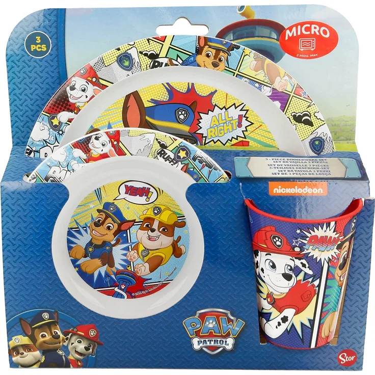 Paw Patrol Kinder-Geschirr Set