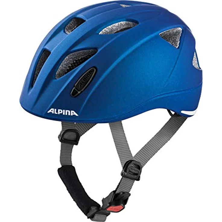 Alpina XIMO LE Kinderfahrradhelm in Blau, 47-51 cm – Bild 1