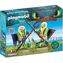 Image for Playmobil 70042 Dragons Raffnuss und Taffnuss mit Fluganzug