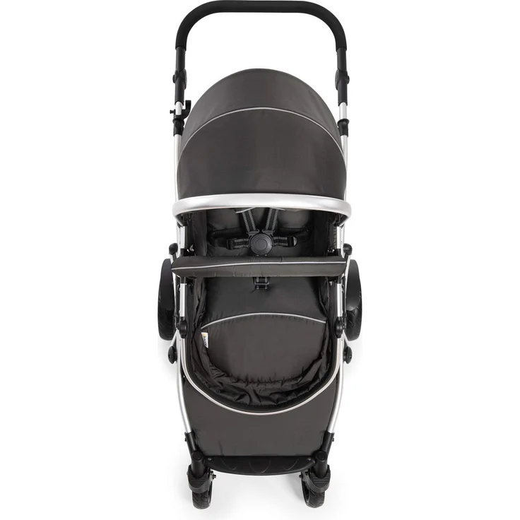 Hauck Geschwister Kinderwagen Duett 2 / Buggy für 2 Kinder / Sitz Oben Umbaubar in Baby Wanne für Neugeborene/ Regen Verdeck inkl. / Belastbar bis 36 kg / Faltbar / 1 Stück (1er Pack), Forest Schwarz – Bild 23