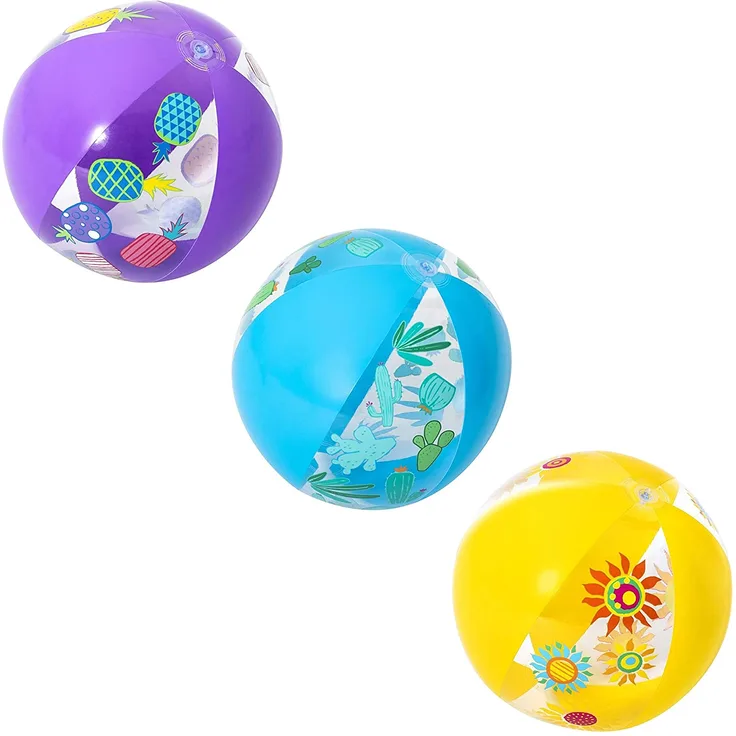 Bestway Wasserball 'Designer', 51 cm - 1x Stück, zufällige Farbauswahl