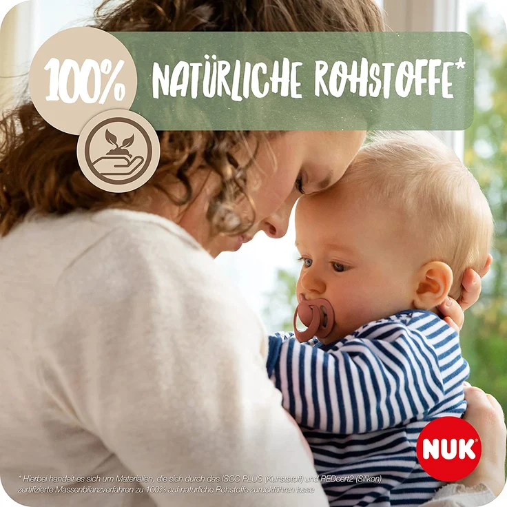 NUK for Nature Perfect Start Set | 4 Flaschen mit Temperature Control Anzeige (2x 150ml Gr. S, 2x 260ml M) | 2 Schnuller (0-6 Monate), mehrfarbig – Bild 6