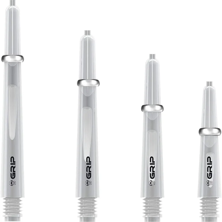 BULL'S B-Grip-2 CL Shaft, m/clear / Inhalt 12 Stück