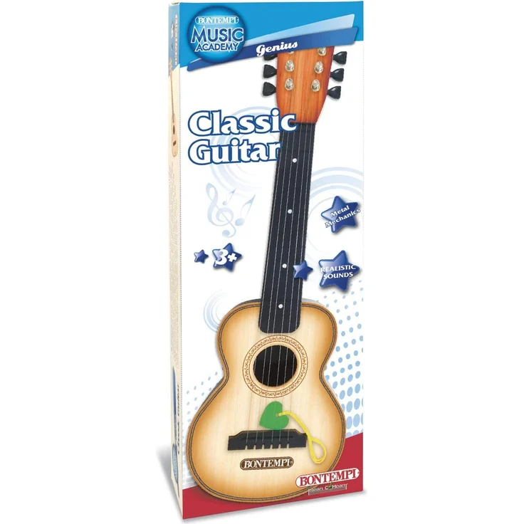klassische Gitarre 6 Saiten 55 cm braun – Bild 3