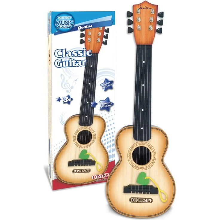 klassische Gitarre 6 Saiten 55 cm braun – Bild 2