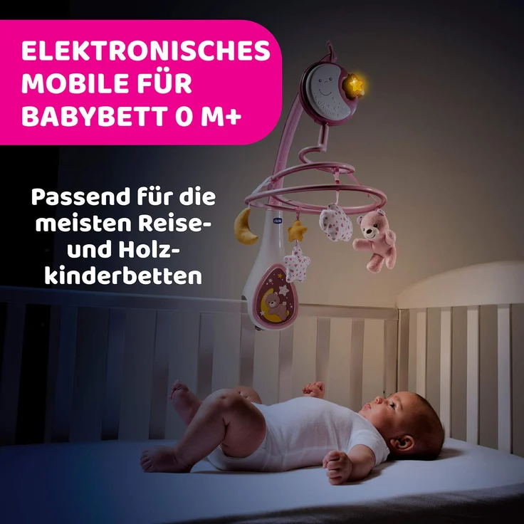 Chicco Mobile Next2Dreams, rosa – Bild 3