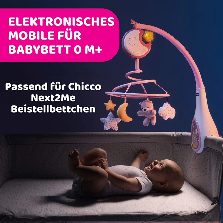 Chicco Mobile Next2Dreams, rosa – Bild 2