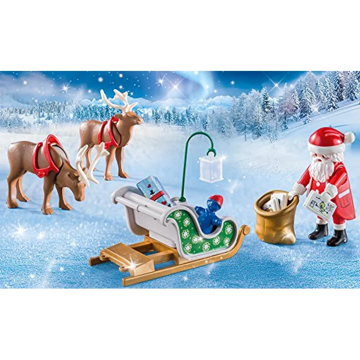 Playmobil 9496 Spielzeug - Rentierschlitten Unisex-Kinder – Bild 2
