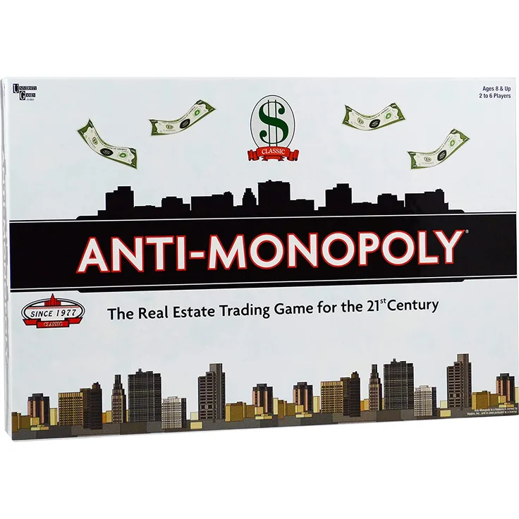 University Games 08511 Anti-Monopoly Spiel