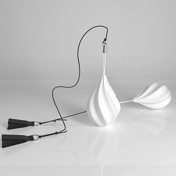 Papi Dada LED POI Bälle - Verbesserte POI Jonglierbälle, Zirkusartikel Spielzeug Set für Anfänger und Profis, Kinder und Erwachsene, Regenbogen Farben und Strobe-Effekt, 1x Paar Glühende POI Bälle – Bild 4