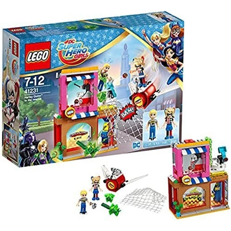 LEGO DC Super Hero Girls 41231 - Harley Quinn eilt zu Hilfe, DC Sammlerstück