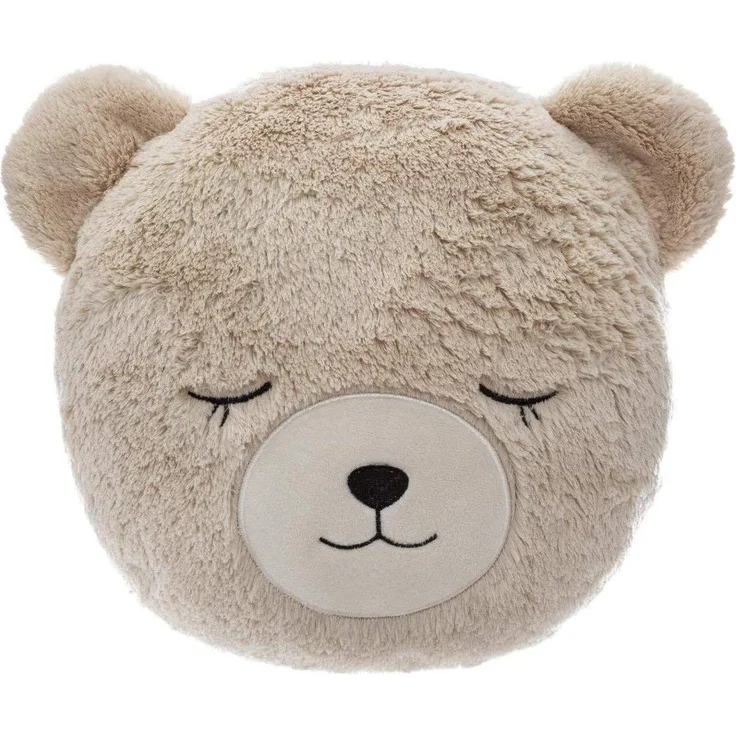 ATMOSPHERA – Kissen Bär aus Kunstfell, 27 cm, Ours, cm - Atmosphera for kids