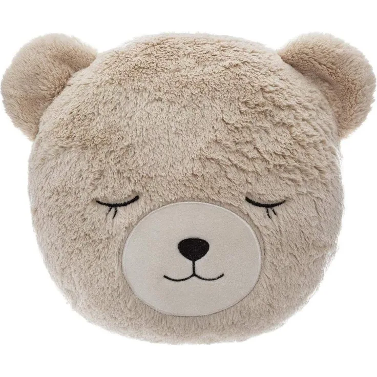 ATMOSPHERA – Kissen Bär aus Kunstfell, 27 cm, Ours, cm - Atmosphera for kids