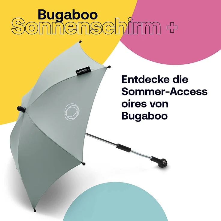Bugaboo Sonnenschirm Pine Green Grün – Bild 2
