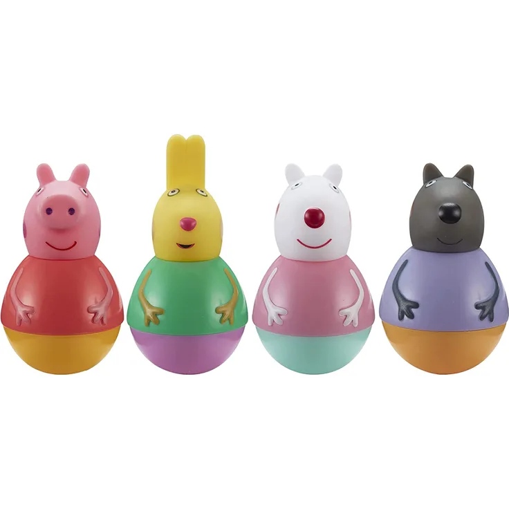 Peppa Pig PEPPA WEEBLES FRIENDS FIGURE 4-PACK
