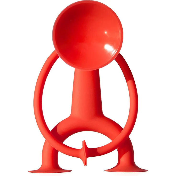 MOLUK 43101 OOGI Junior, elastische Stretch-Figur mit Saugnäpfen, aus Silikon, kreativer Spielspaß für Kinder ab 3 Jahren, Motorikspielzeug