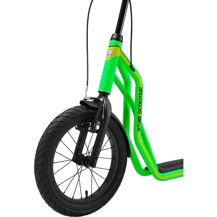STAR SCOOTER Tretroller Kinderroller ab 8 Jahre | 16 Zoll 12 Zoll Mixed Edition | Grün - Preisvergleich – Bild 5