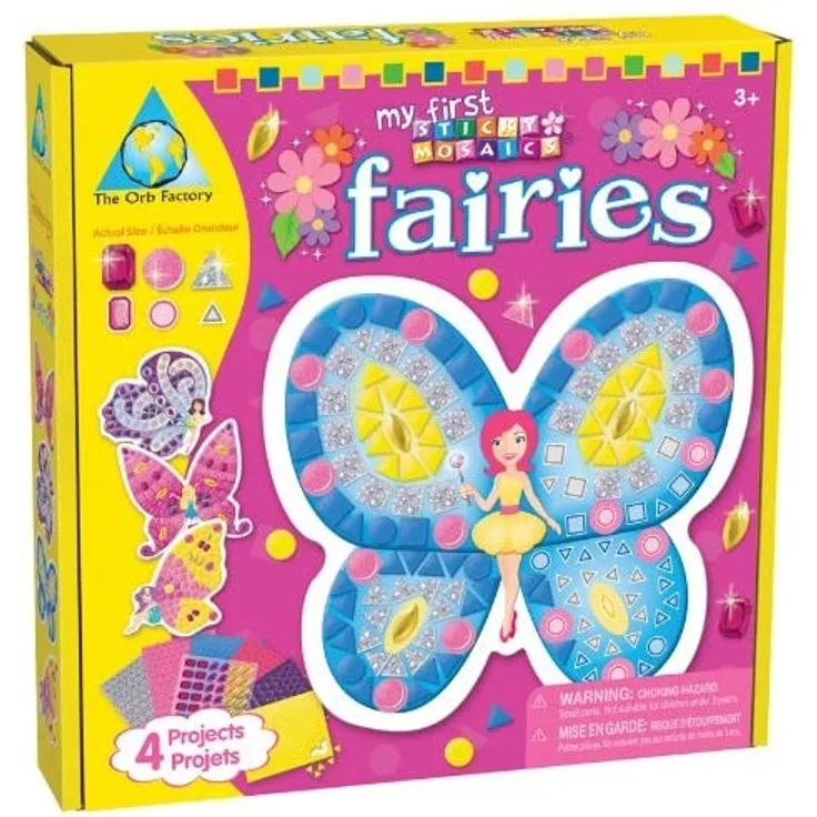 The Orb Factory 620704 My First Sticky Mosaics: Fairies