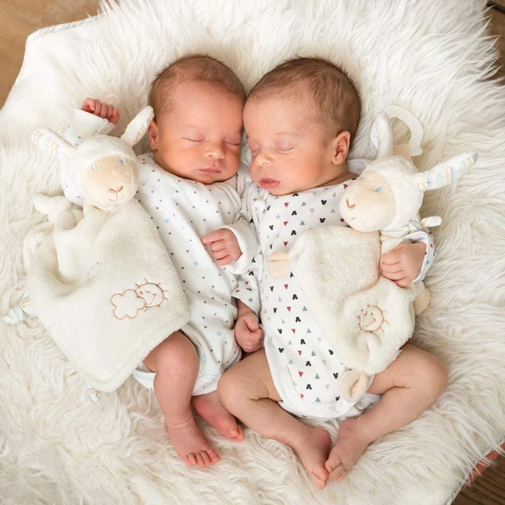 Fehn Babylove Schmusetuch Schaf+Beisser – Bild 2