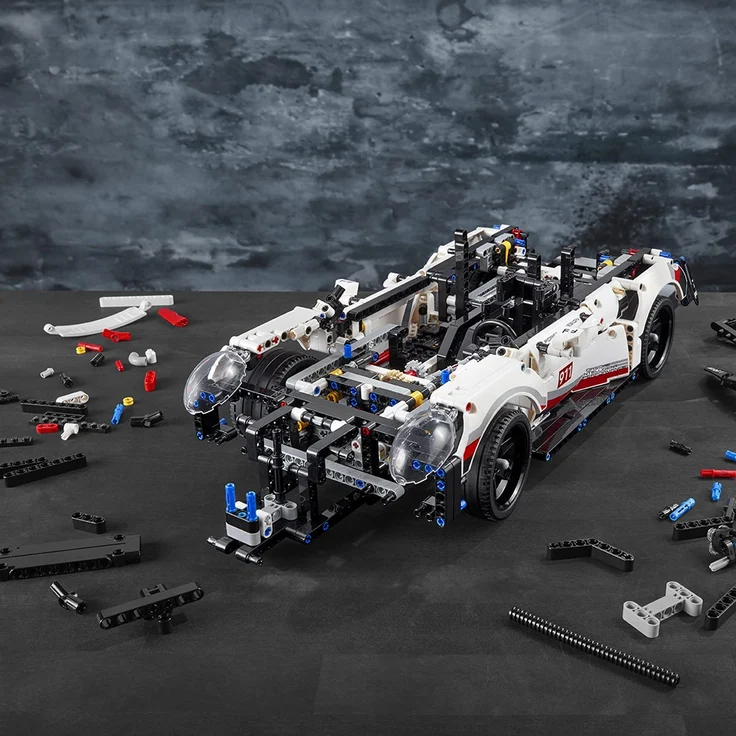 LEGO Technic 42096 'Porsche 911 RSR', 1580 Teile, ab 10 Jahren – Bild 5