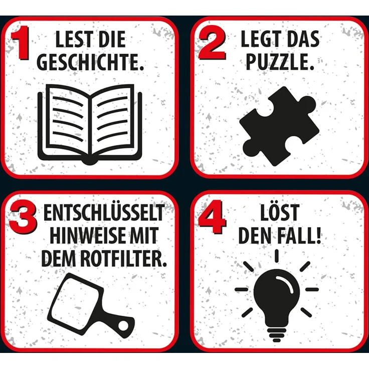 KOSMOS Die drei ??? Kids Krimi-Puzzle Spuk auf dem Schulfest, 200 Teile - Preisvergleich – Bild 6
