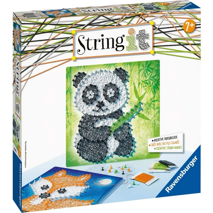 Ravensburger 18029 - String it Midi: Panda & Fox – Bild 2