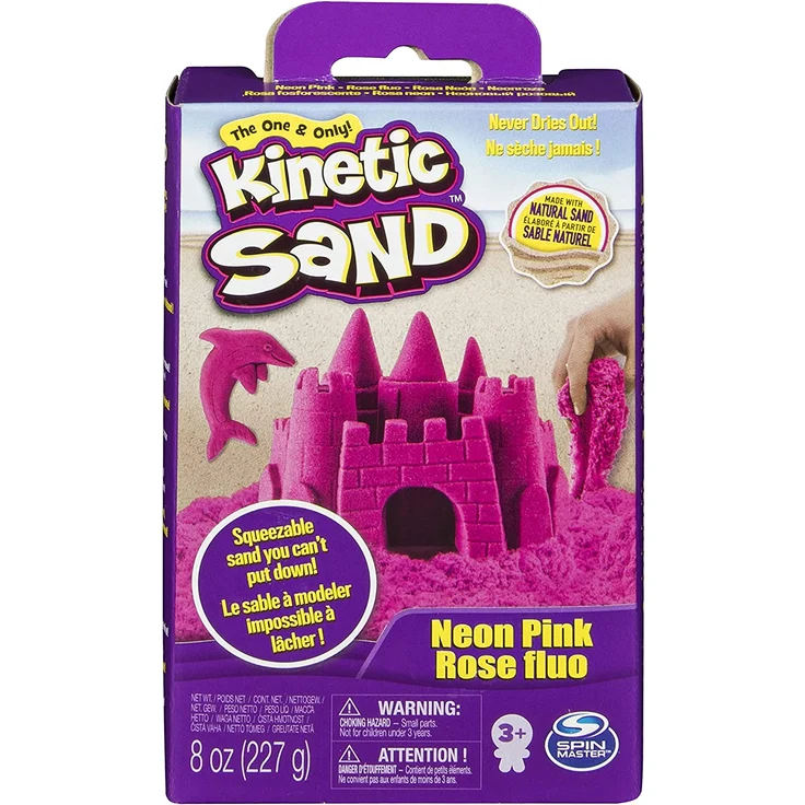 pin Master Kinetic Sand Pack S 227 Gramm farbig sortiert, 1x Stück, zufällige Auswahl – Bild 8