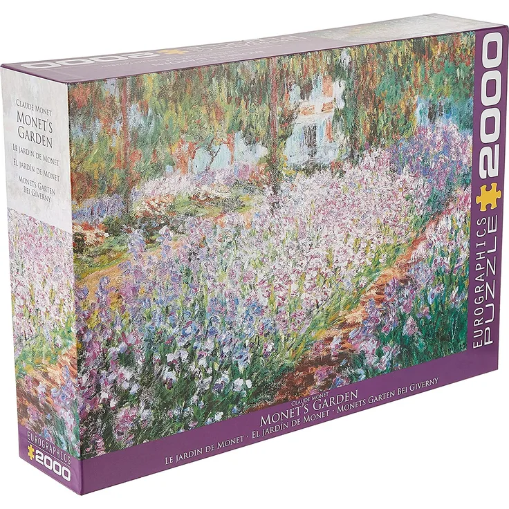 EuroGraphics 8220-4908 Monets Garden by Claude Monet 2000-teiliges Puzzle