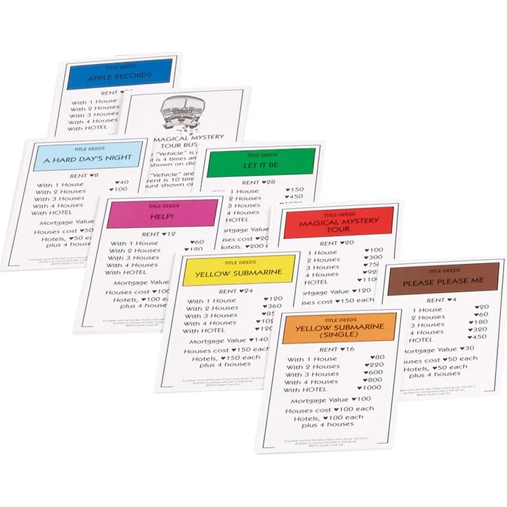 Monopoly The Beatles - Preisvergleich – Bild 6