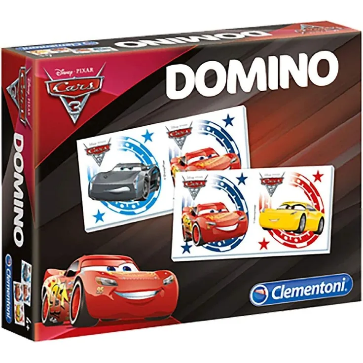 Clementoni 13280 Domino Cars 3 , Spiel