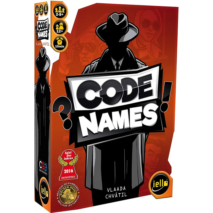 IELLO 51285 CodeNames – Gesellschaftsspiel – Französische Version
