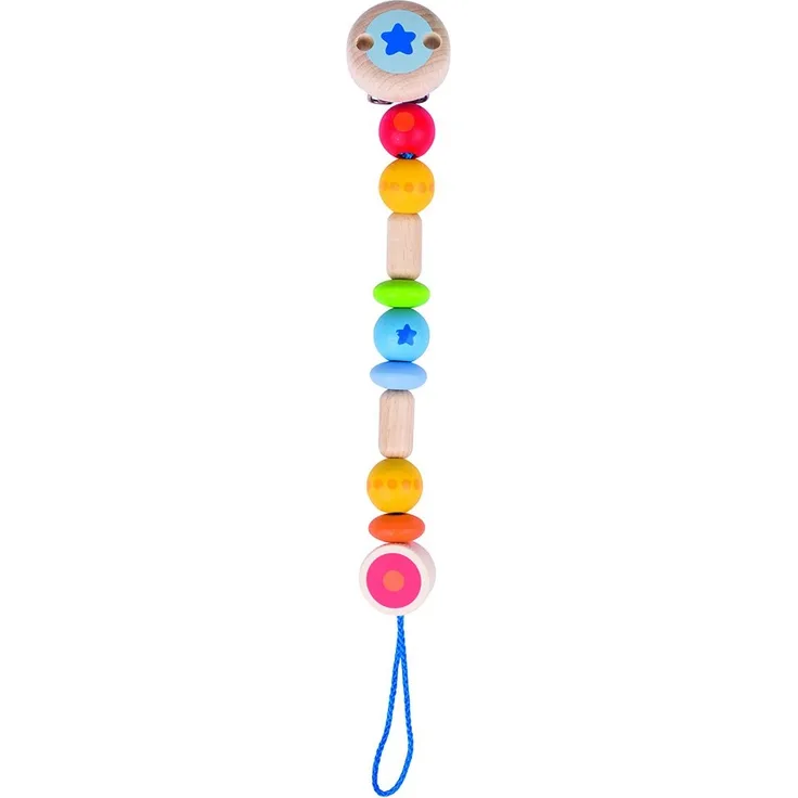 Heimess 736840 Schnullerkette Regenbogen