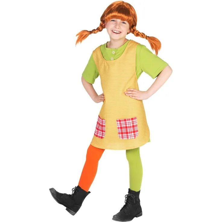 Deiters Pippi Langstrumpf Kinder 3-tlg. Größe 134/140