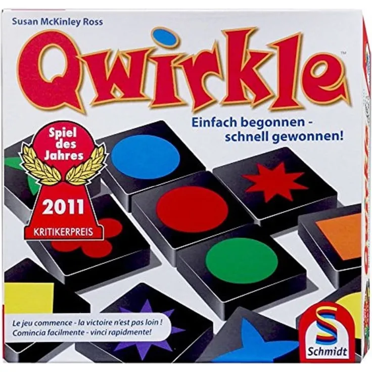 Schmidt Spiele 49311 Qwirkle, Legespiel