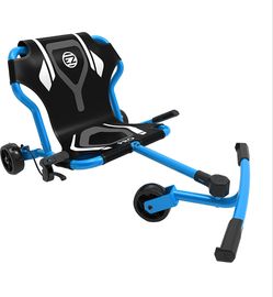 EzyRoller Pro X Fun Fahrzeug Dreirad für Jugendliche und Erwachsene Trike ab 10 Jahre blau
