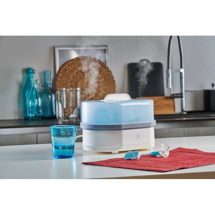Chicco Modularer Dampfsterilisator 3 in 1, Babyflaschen-Sterilisator, Einstellbarer Dampfsterilisator für Babyflaschen, für Mikrowelle, mit 3 Konfigurationen, Schnelle und Einfache Anwendung - Preisvergleich – Bild 9