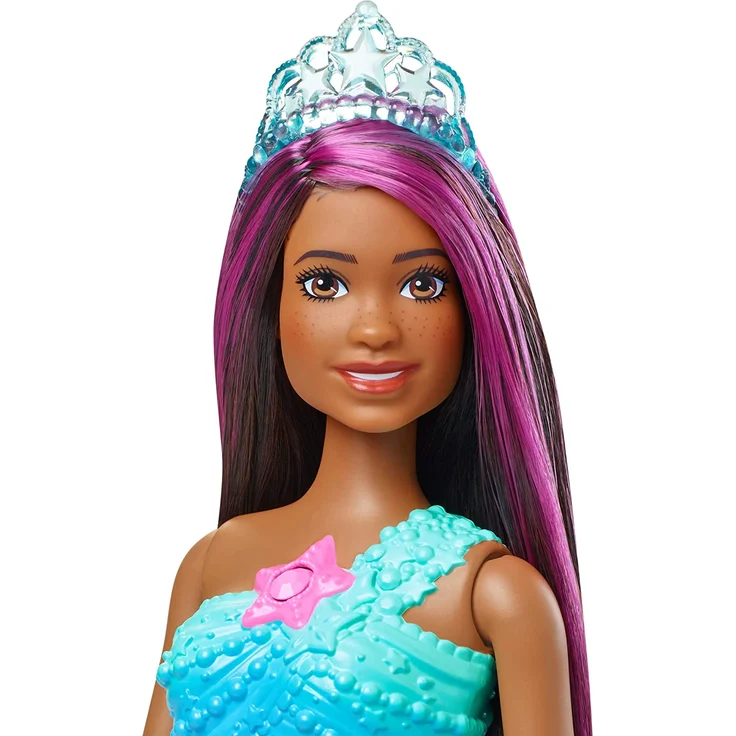 Barbie Brooklyn Zauberlicht Meerjungfrau Puppe (leuchtet), Barbie Dreamtopia – Bild 4