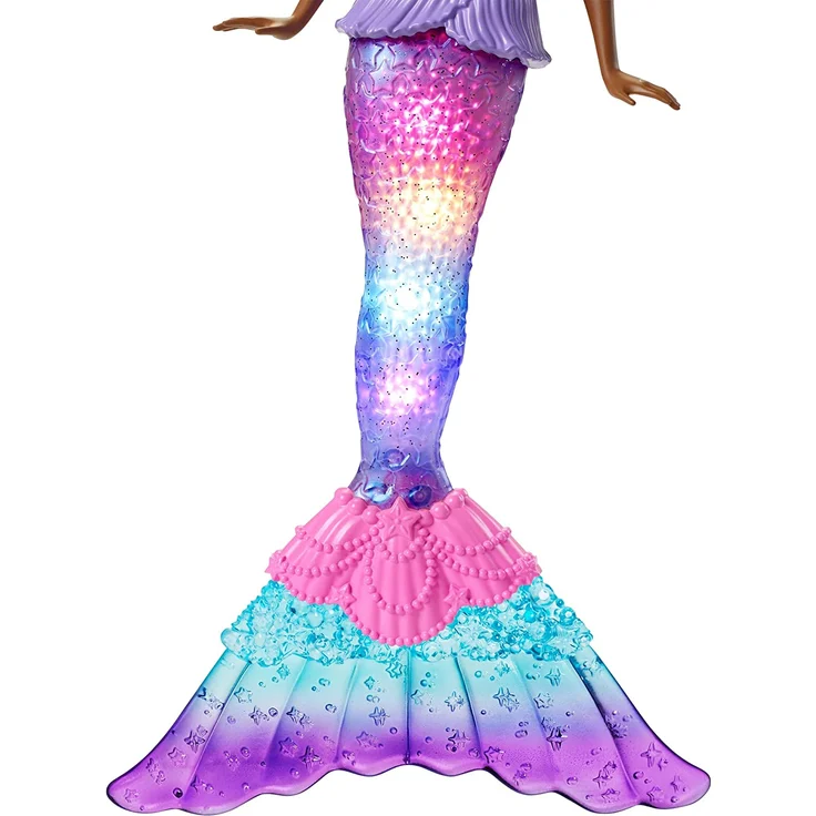 Barbie Brooklyn Zauberlicht Meerjungfrau Puppe (leuchtet), Barbie Dreamtopia – Bild 5