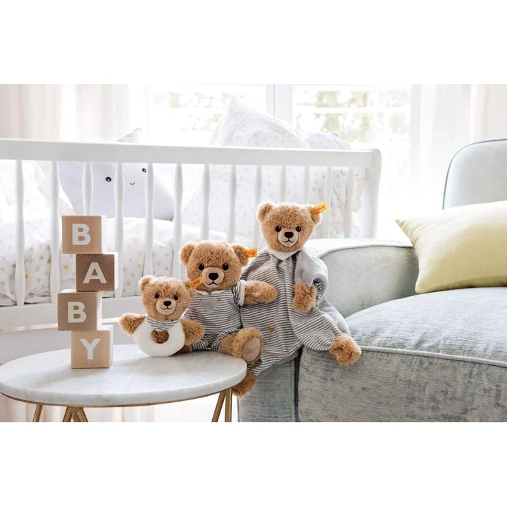 Steiff - Kuscheltiere für Babys - Schlaf-gut-Bär, grau, 25cm - Preisvergleich – Bild 6