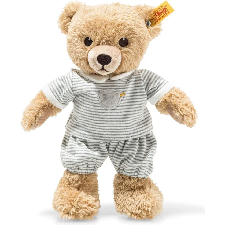 Steiff - Kuscheltiere für Babys - Schlaf-gut-Bär, grau, 25cm - Preisvergleich – Bild 1