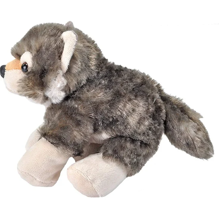 Wild Republic 16244 Hug'ems Plüschtier, Kuscheltier, Wolf 18cm – Bild 4
