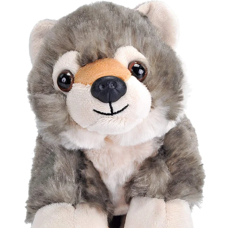 Wild Republic 16244 Hug'ems Plüschtier, Kuscheltier, Wolf 18cm – Bild 3