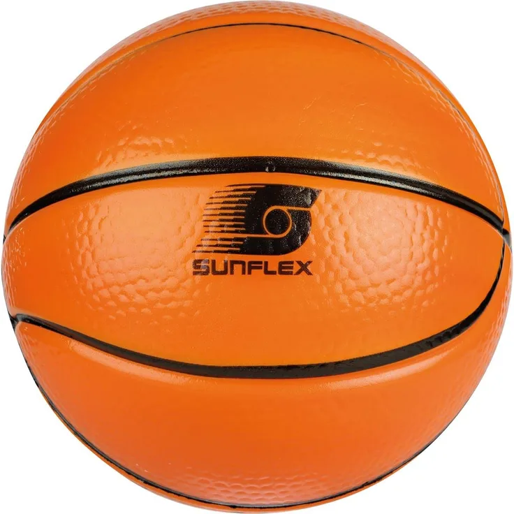sunflex 56095 Softball Basketball, Schaumstoffball, für Indoor und Outdoor, 15 cm Durchmesser