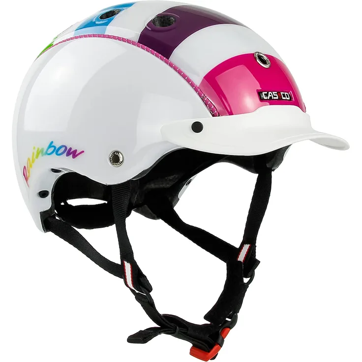 Casco Kinderfahrradhelm 'Mini 2 Rainbow' rainbow, Kopfumfang 46-52 cm