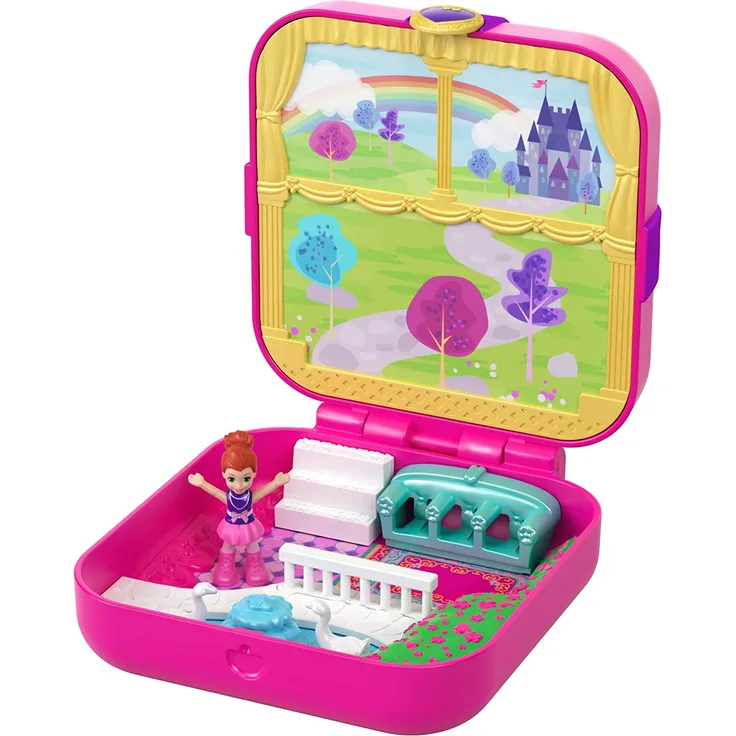 Polly Pocket GDK80 Verborgene Schätze Königlicher Garten