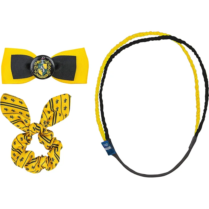 Harry Potter Trendy Haarschmuck Set Hufflepuff