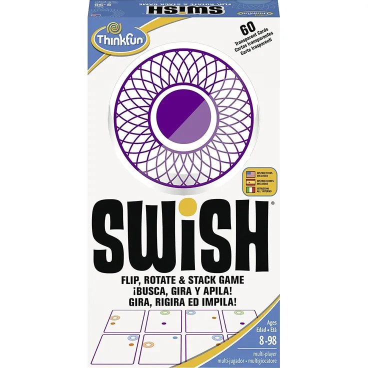 Think Fun- Swish Geschicklichkeitsspiel (Ravensburger 76328) , Farbe/Modell Sortiert